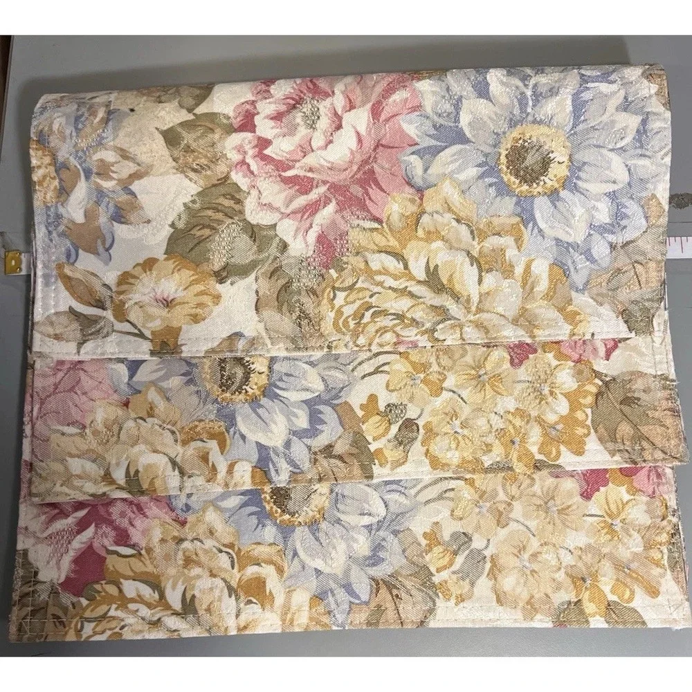 Victorian Cottage Core Floral Set A Three Dining Room Table Placemats 17X12‎